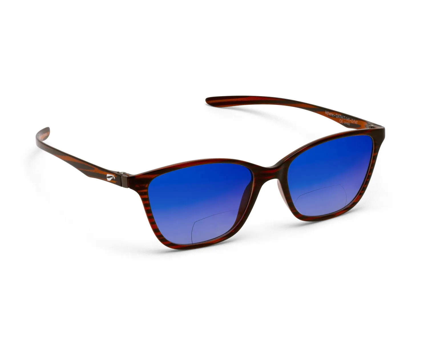 Flying Eyes Athene Bifokalbrille Matt-Schwarz Gradient Gray +1,5