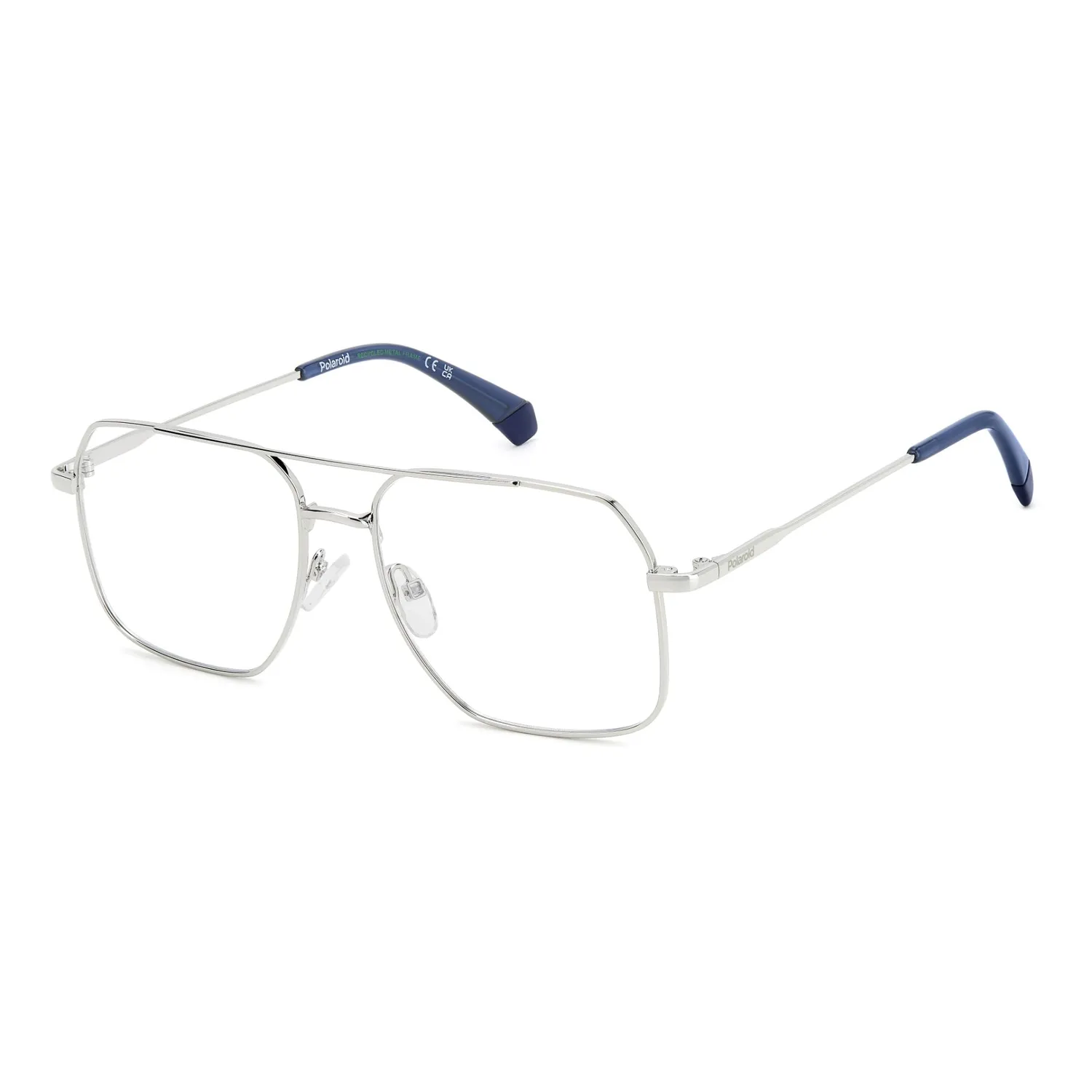 Polaroid PLD D554 Brille gold eckig 55-16-145