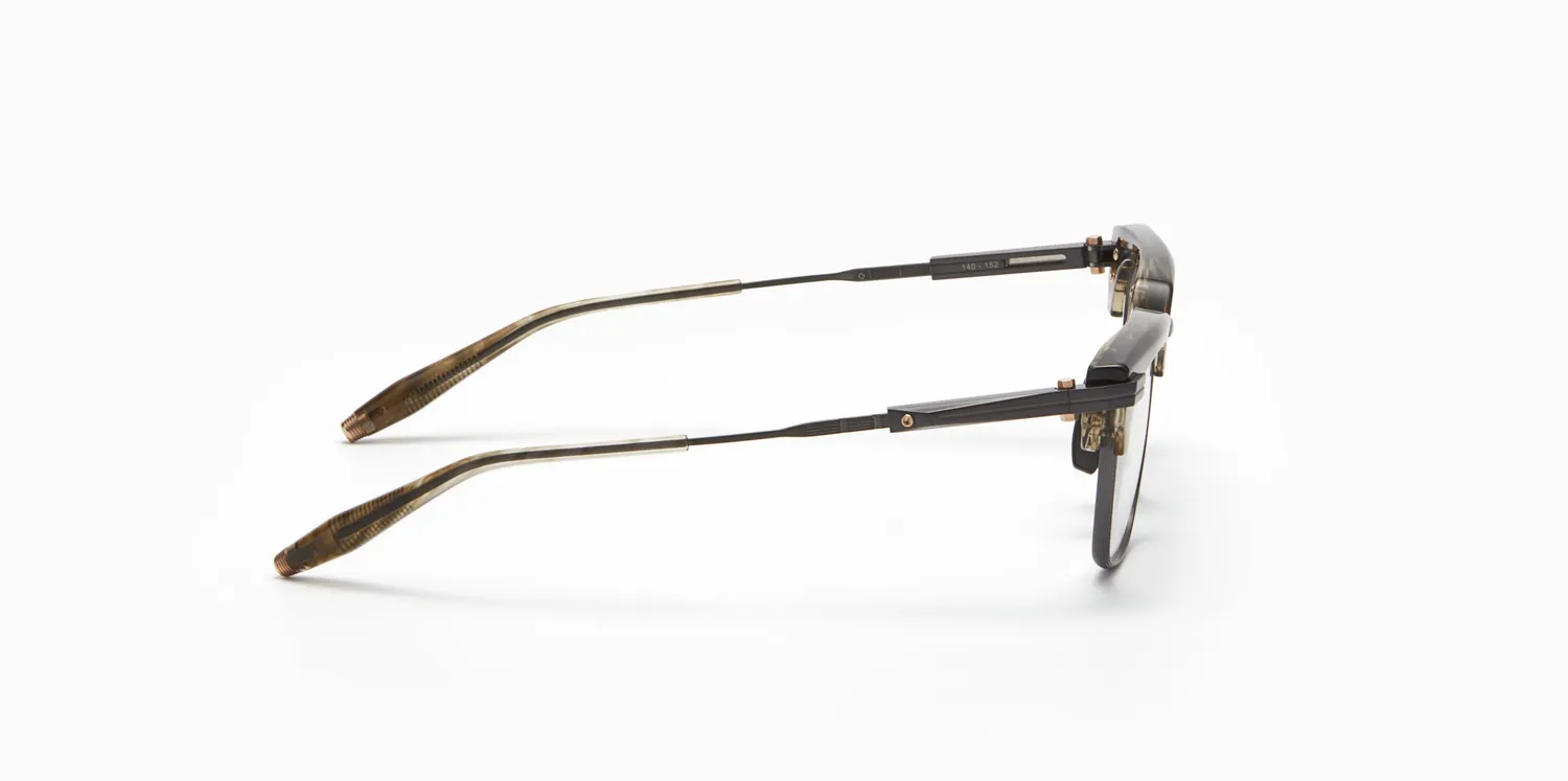 Akoni Horizon Hubble Brille Schwarz Acetat