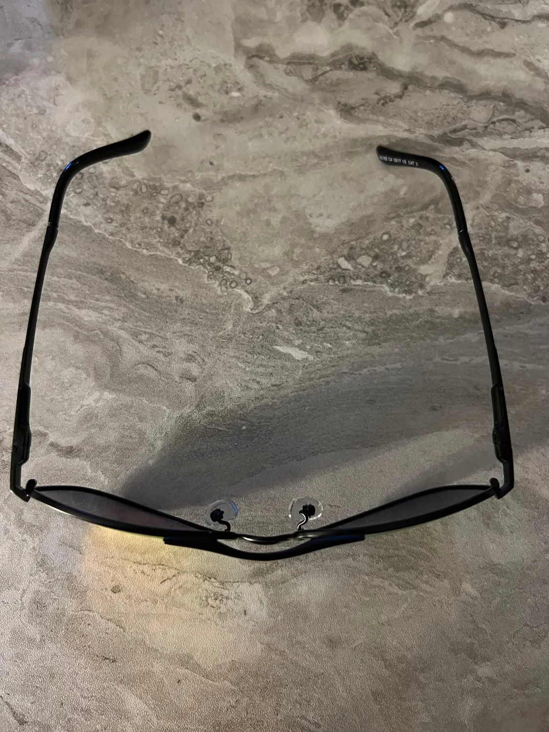 GQUEEN Piloten Sonnenbrille schwarz polarisiert UV400