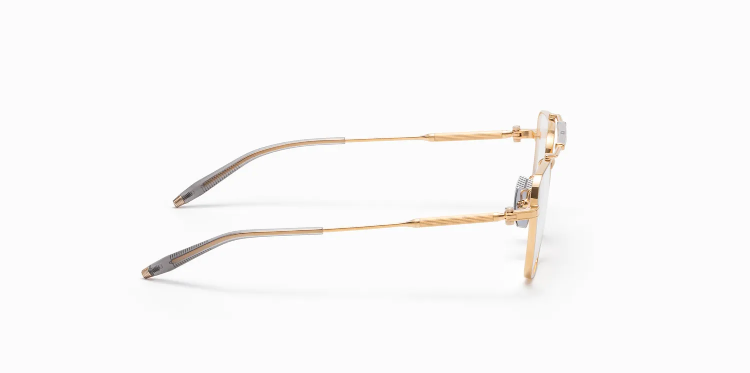 Akoni Europa Rx Brille Brushed Gold Titan