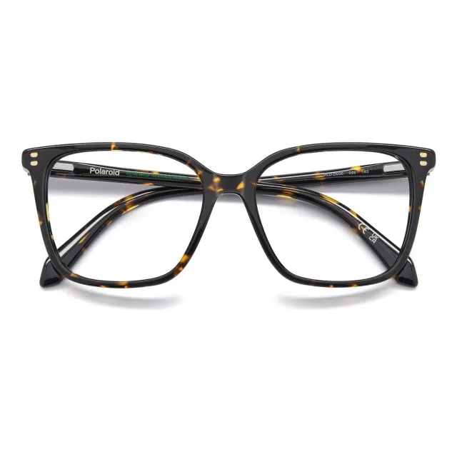 Polaroid PLD D606 Brille Havana eckig leicht