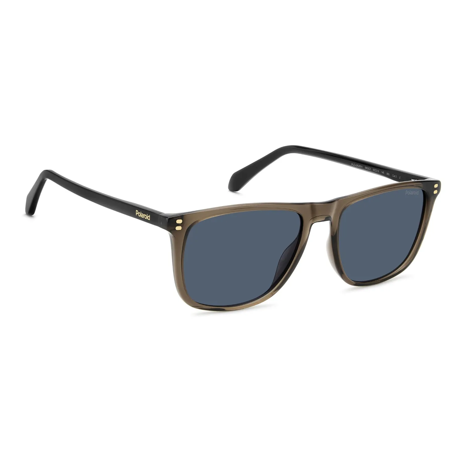Polaroid PLD 4202/S/X Herren-Sonnenbrille schwarz polarisiert