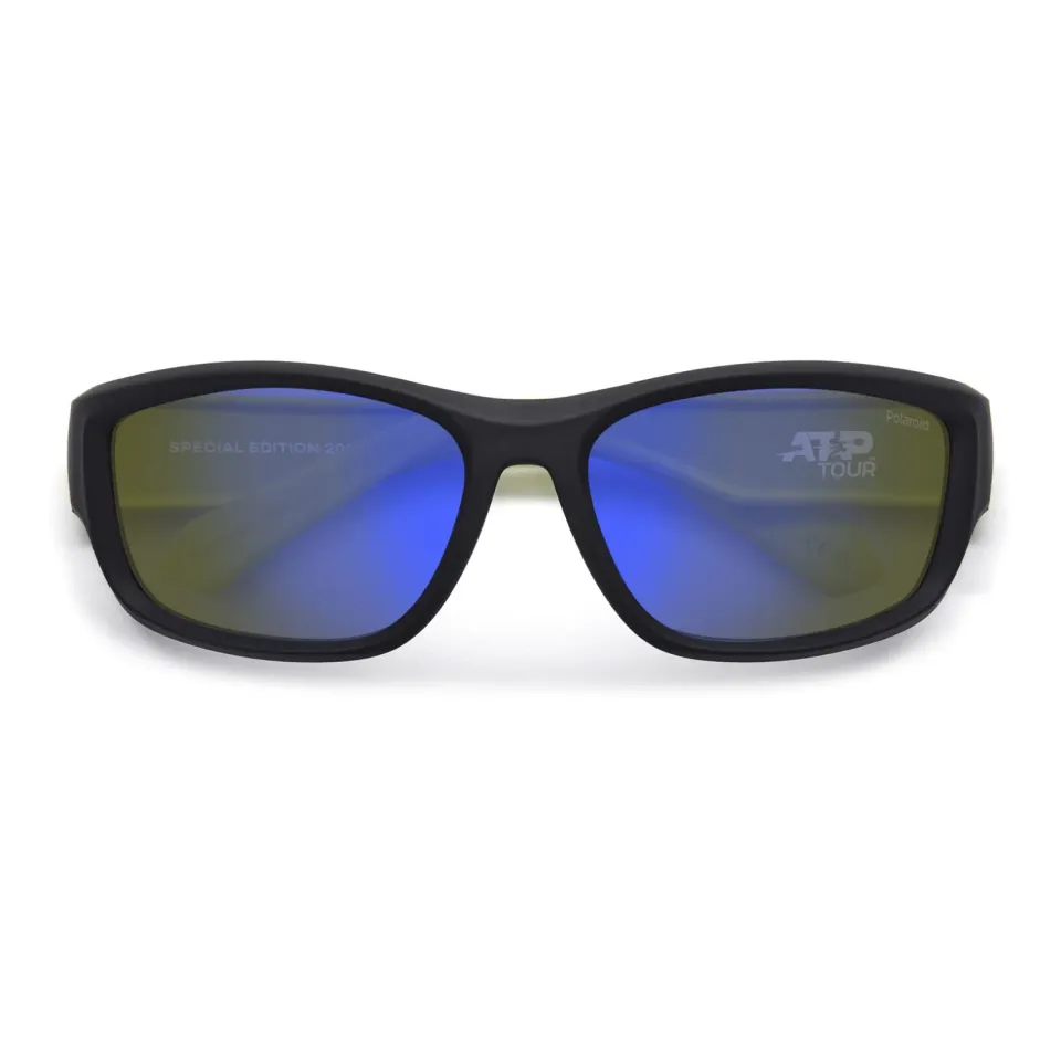 Polaroid PLD 2166/ATP/S Sonnenbrille Schwarz Gelb blau verspiegelt