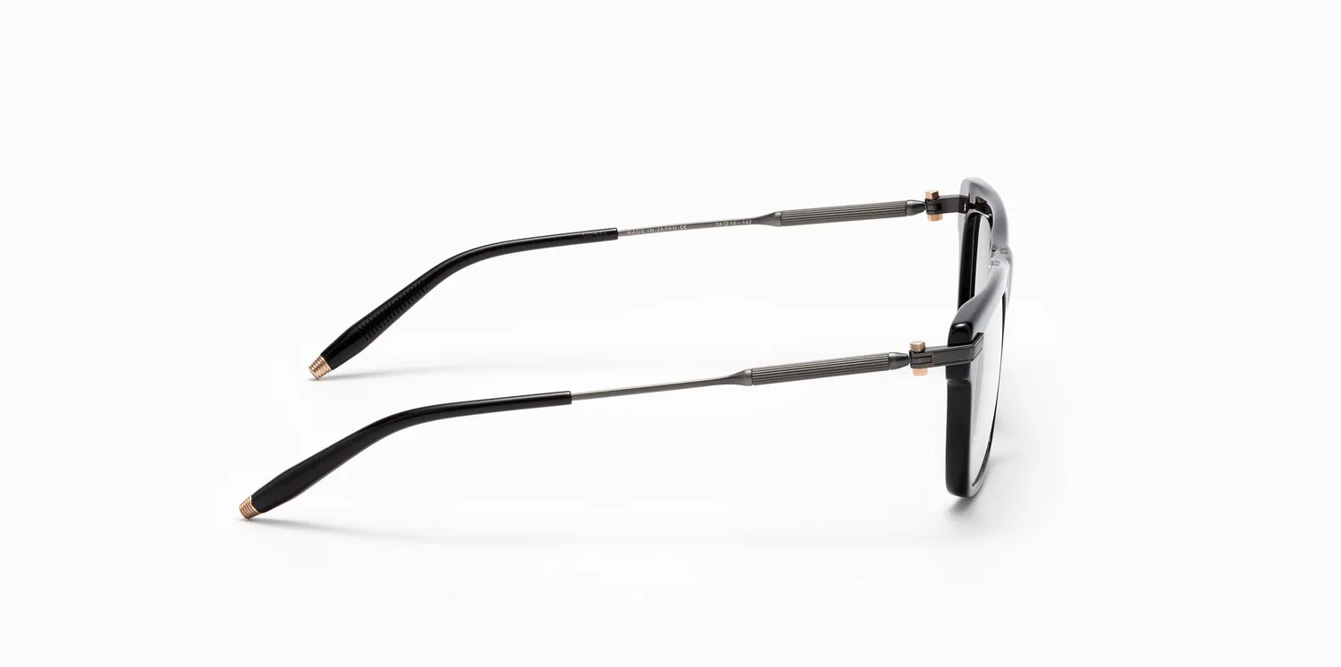 Akoni Optima Arc Brille Schwarz 54 Titan