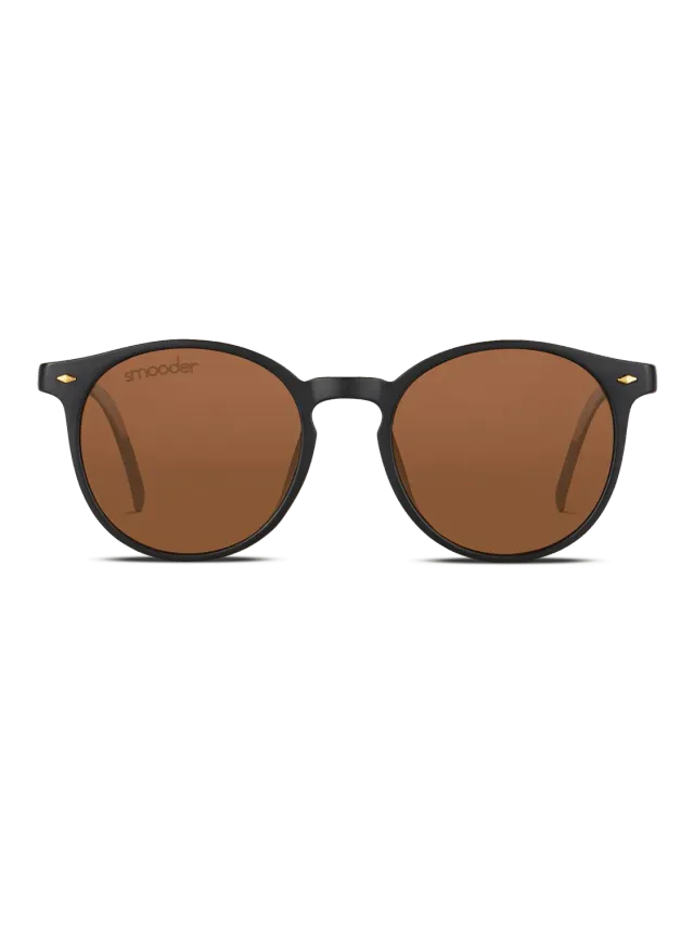 Smooder Shasta Sonnenbrille Ultra Black UV400