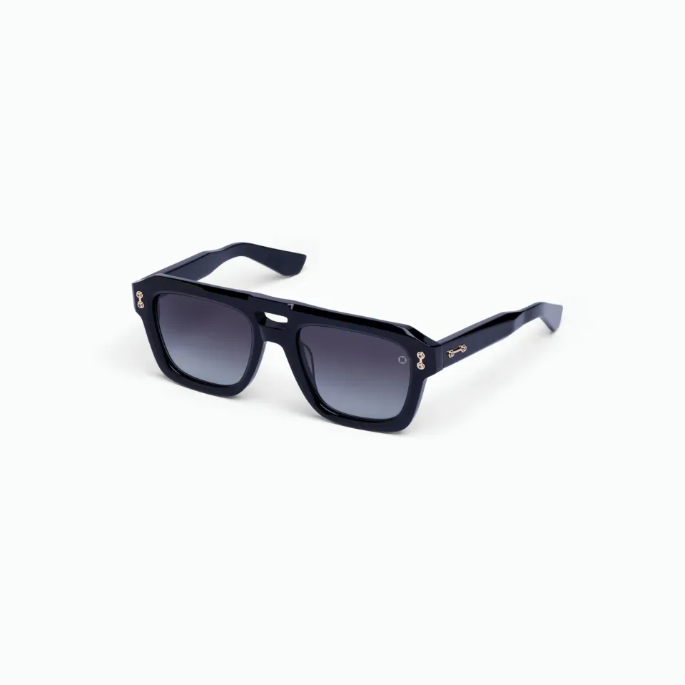 Akoni Etere Perseus Sonnenbrille Solid Black schwarz
