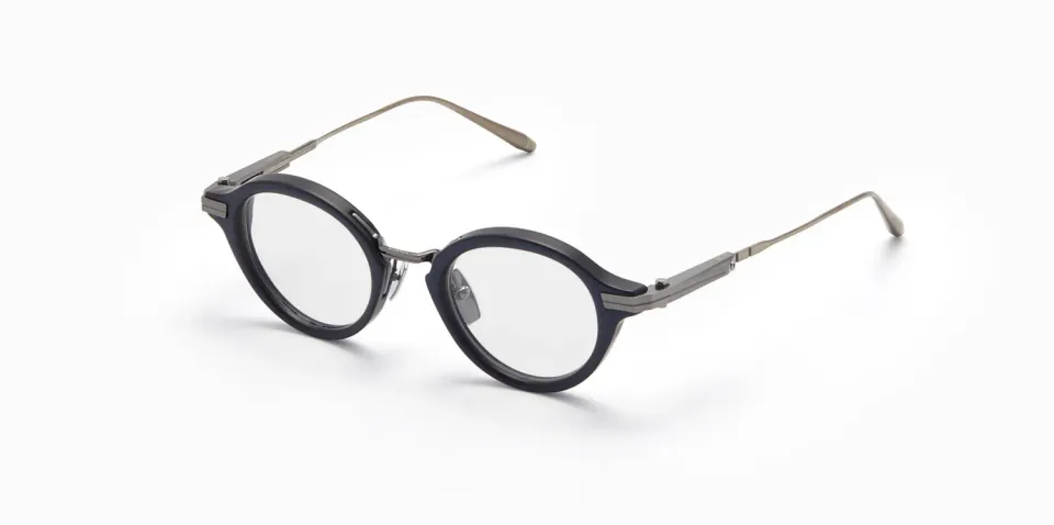 Akoni Horizon Copernico Brille Matte Navy rund