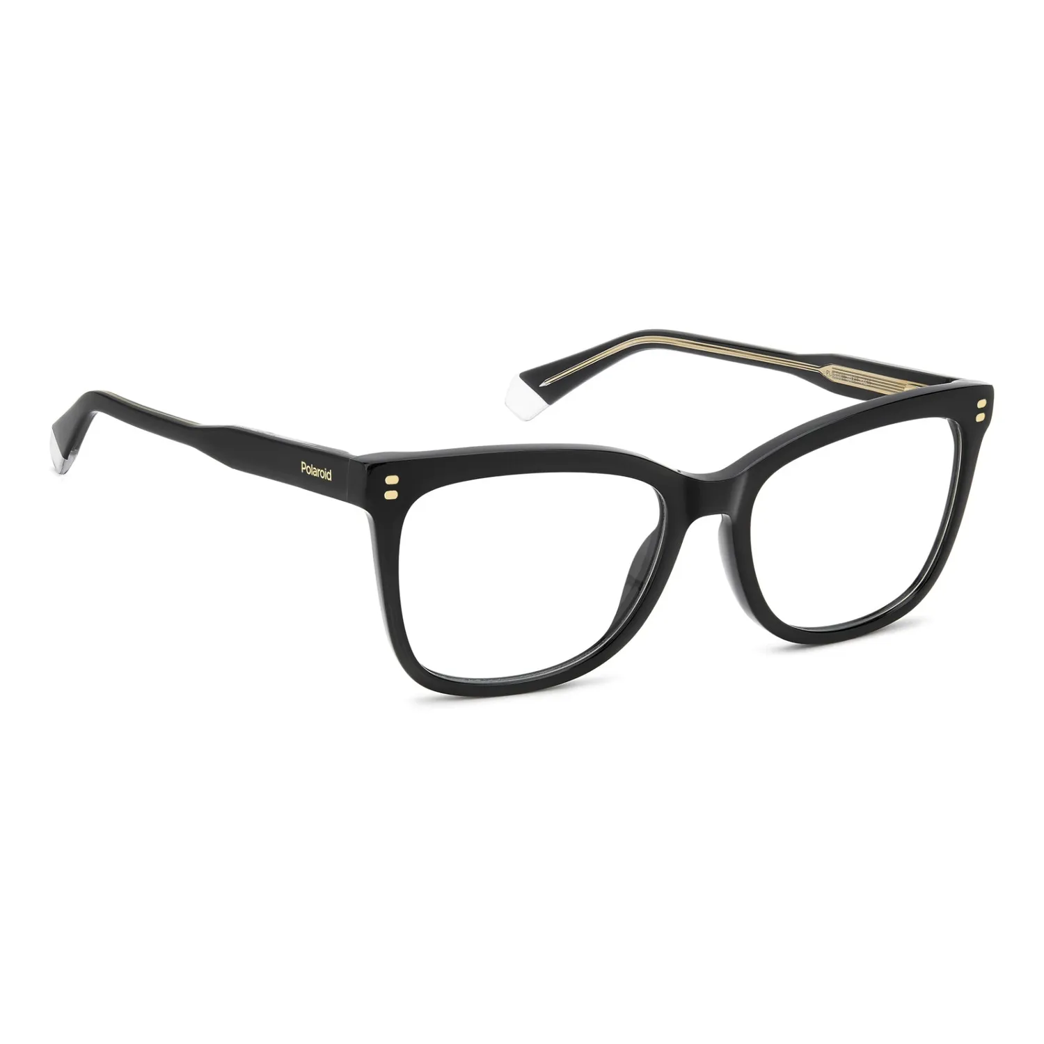 Polaroid PLD D586 Brille Havana eckig Flex-Scharnier