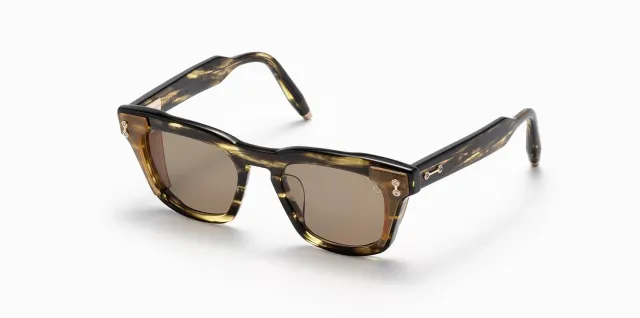 Akoni Etere Ara Sonnenbrille Dark Tortoise 52
