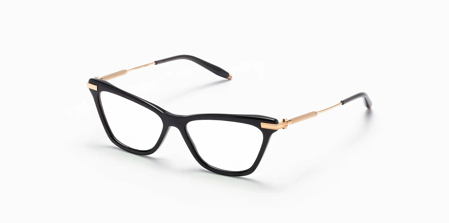 Akoni Iris Brille Crystal Clear Cat-Eye 54