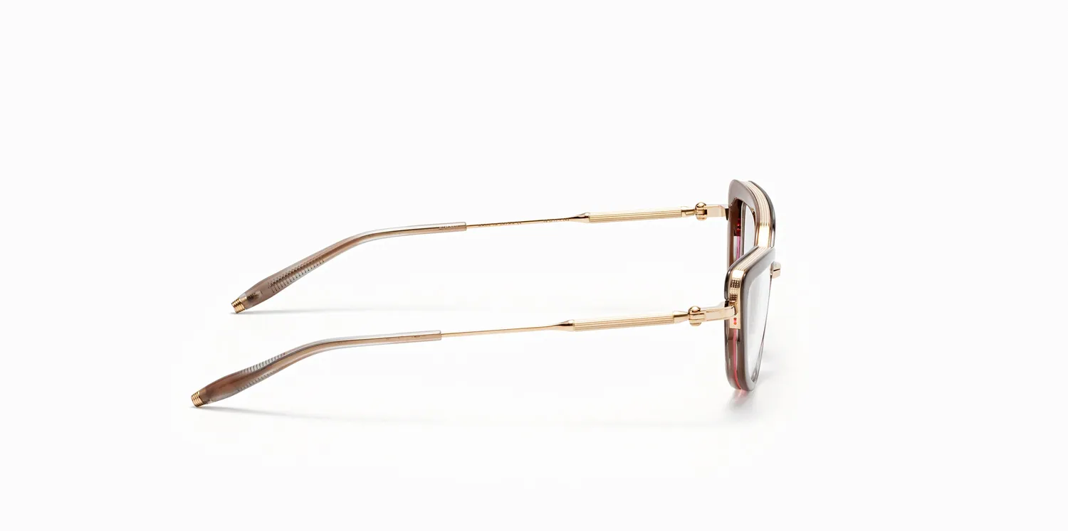 Akoni Etere Venus Brille Solid Black Cat-Eye