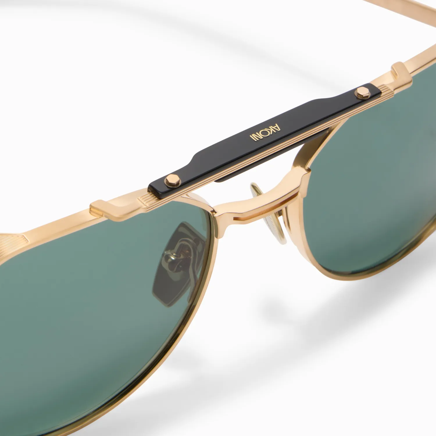 Akoni Horizon Astrolis Sonnenbrille Brushed 12k Gold
