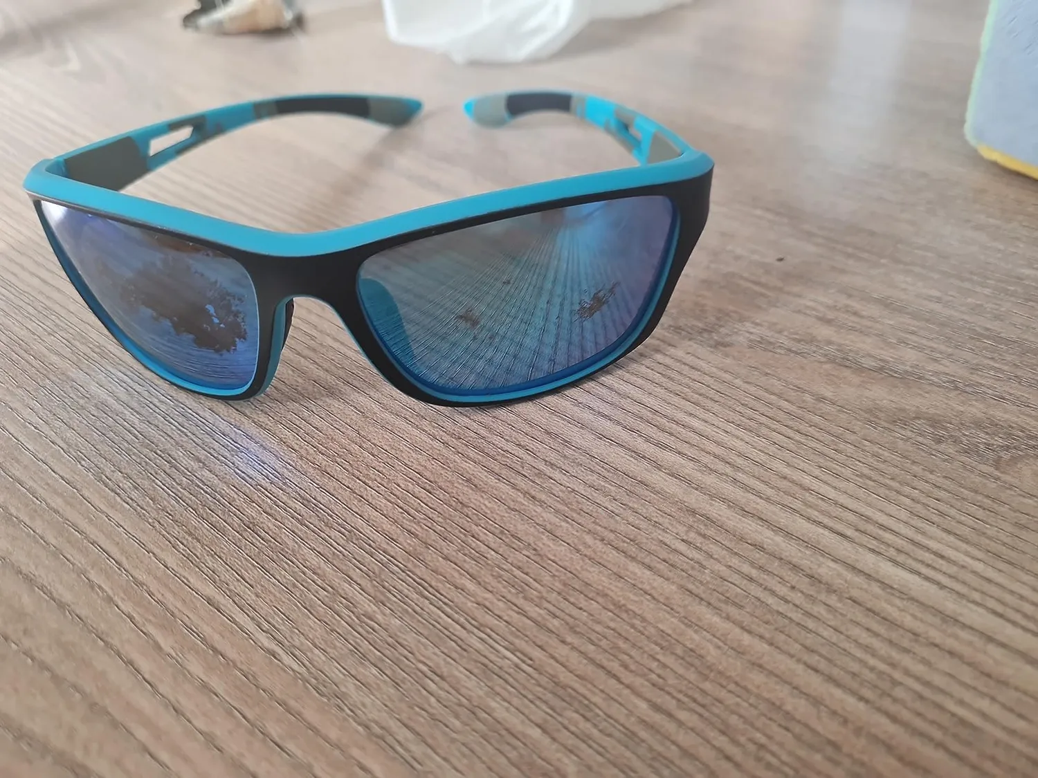 Hemens Sport Sonnenbrille blau polarisiert