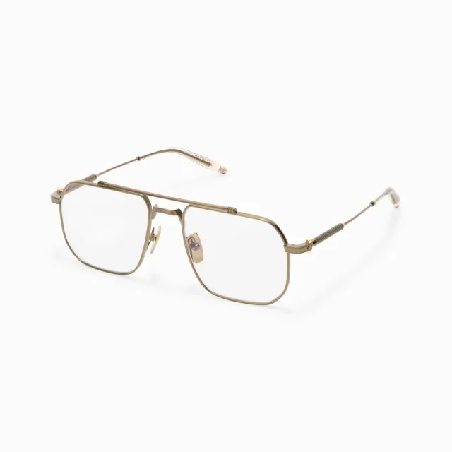 Akoni Atlas Brille Antiqued 12k Gold Metall