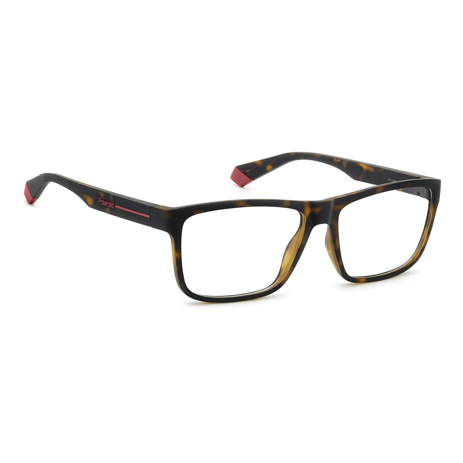 Polaroid PLD D569 Brille Matt-Schwarz-Blau 57-16-140 leicht
