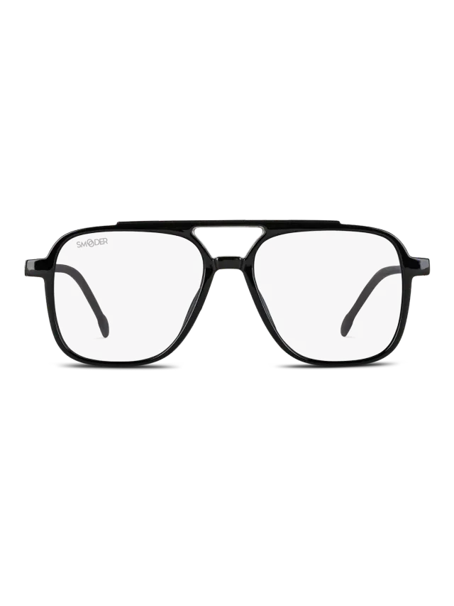 Smooder Coronado Blaulichtbrille Attractive Black Acetat