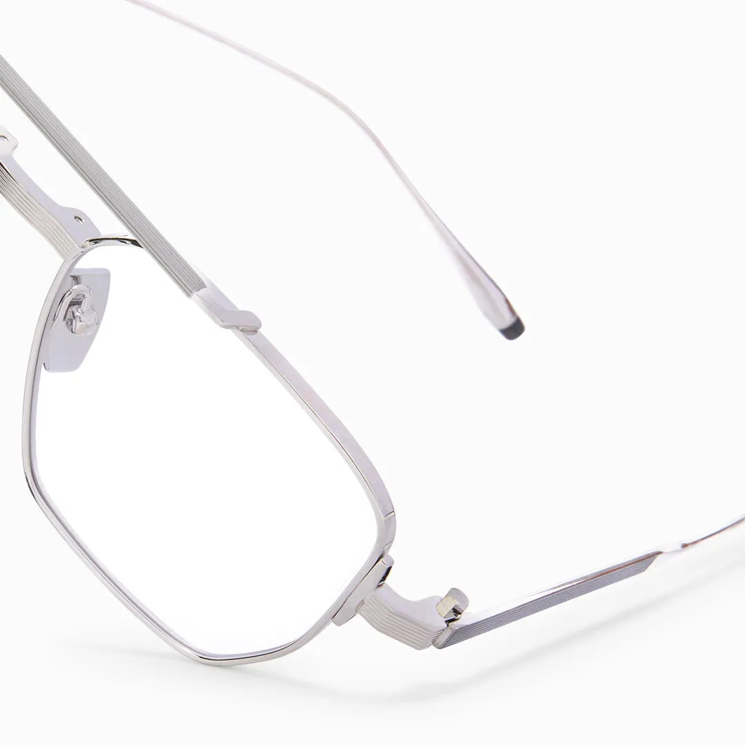 Akoni Proteus Rx Delta Brille Brushed 12k Gold Titan Leicht