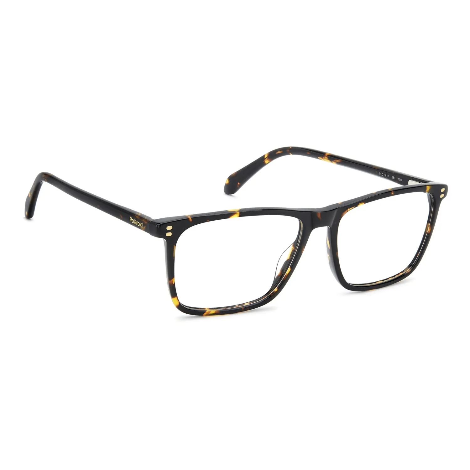 Polaroid PLD D610 Brille Havanna 56-17-145 leicht