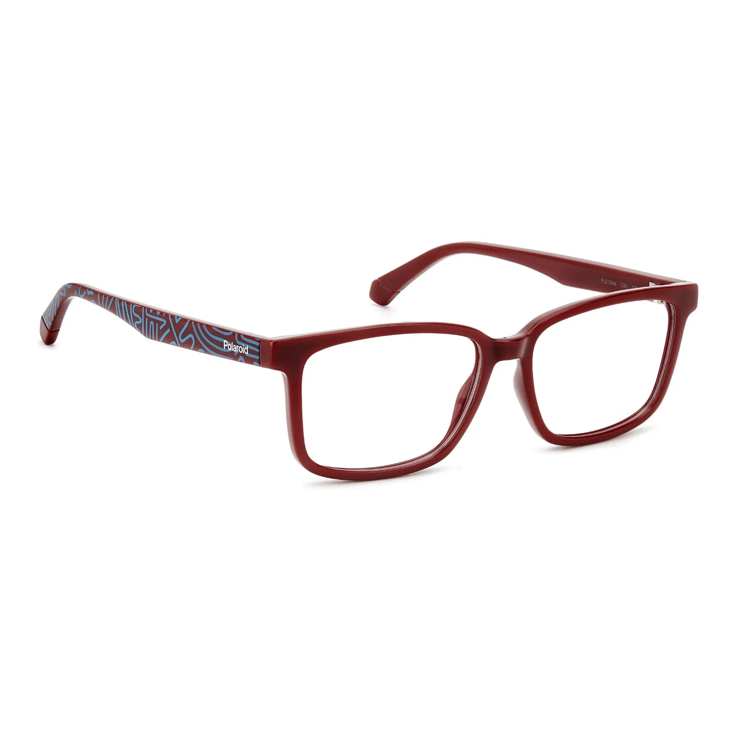 Polaroid PLD D844 Kinderbrille Rot eckig leicht