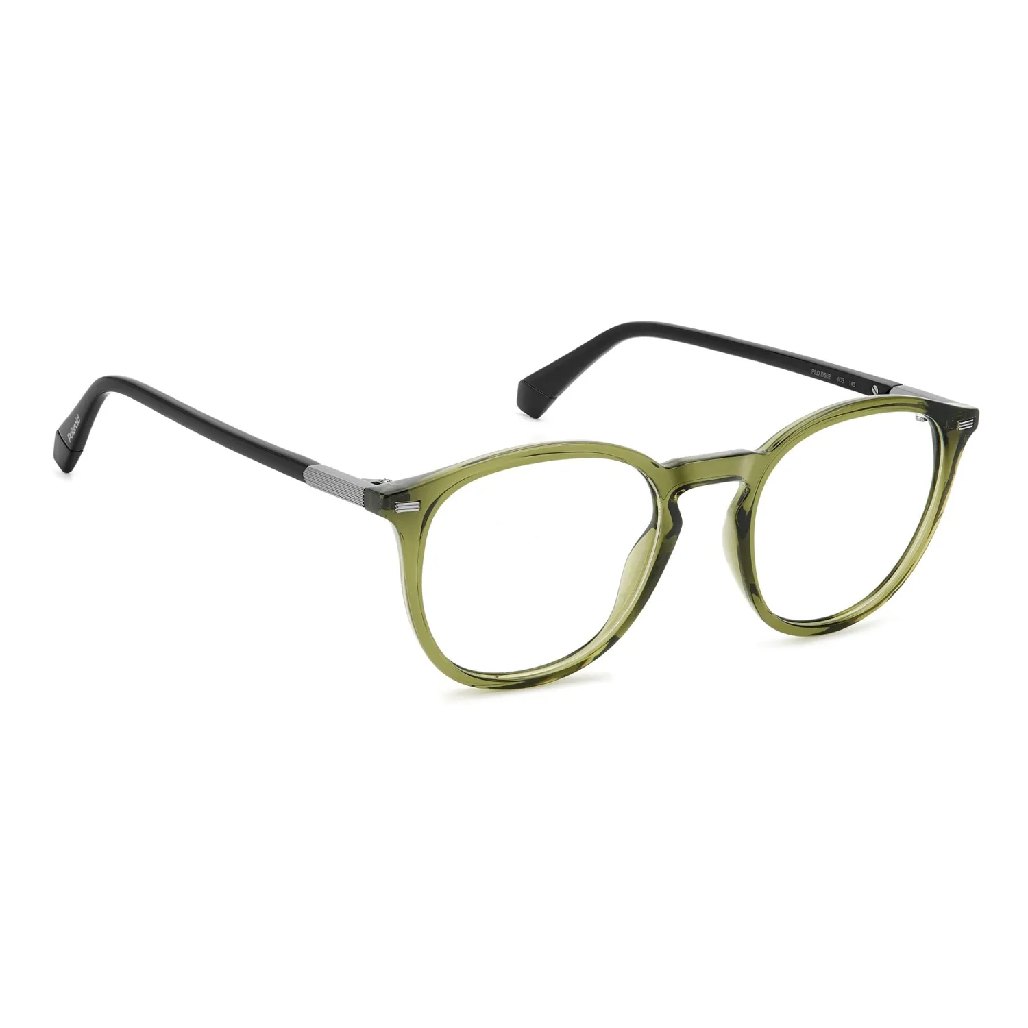 Polaroid PLD D562 Herrenbrille Havana eckig Metalldetail