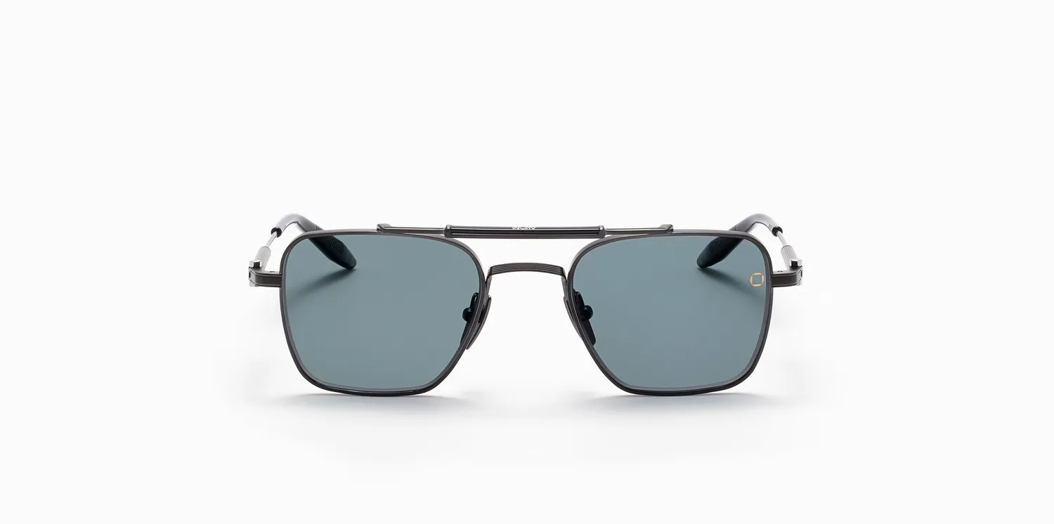 Akoni Etere Europa Sonnenbrille Brushed Black Titan