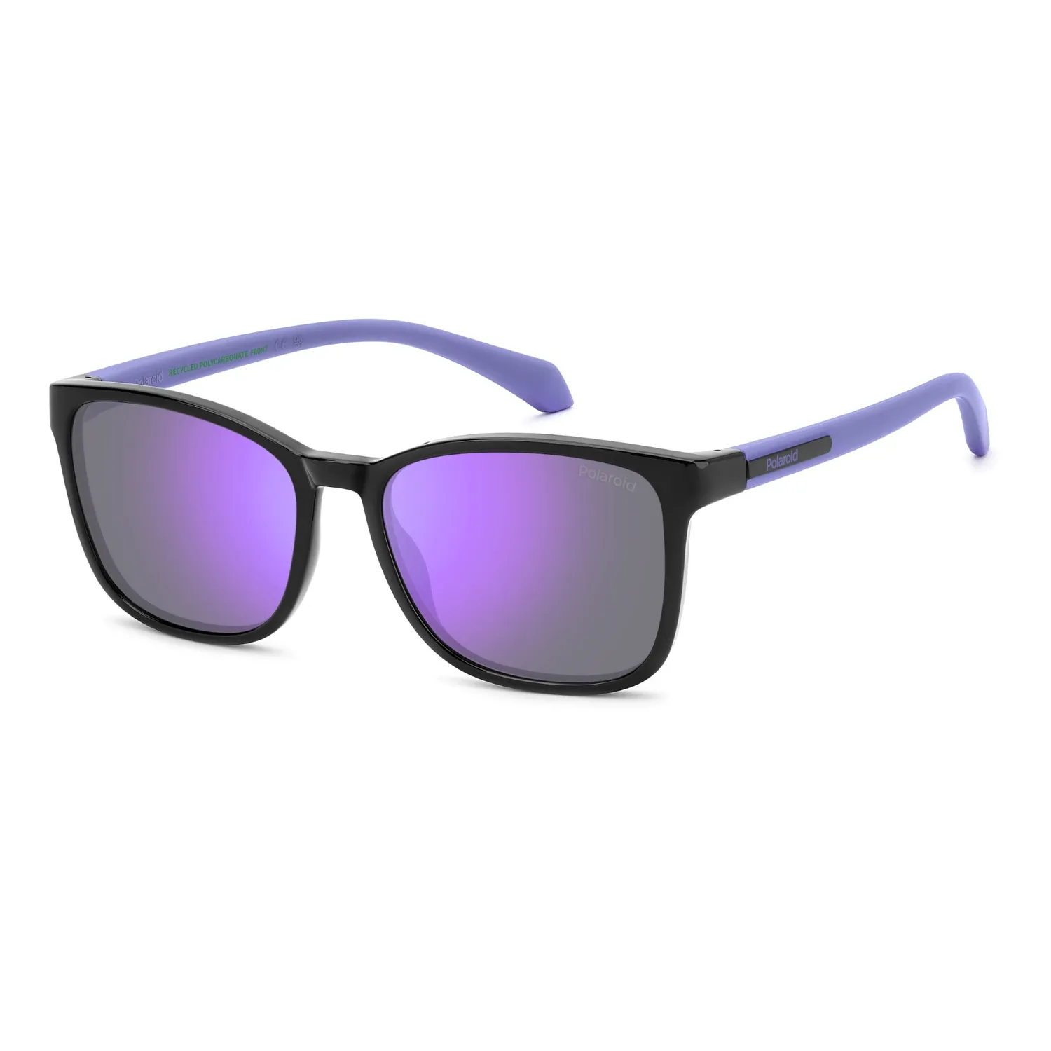 Polaroid PLD 8077/S Kinder-Sonnenbrille schwarz polarisiert