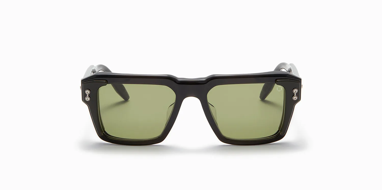 Akoni Optima Hercules Sonnenbrille Crystal Black 54