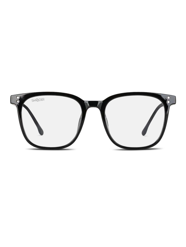 Smooder Kampak Blaulichtbrille Attractive Black Acetat