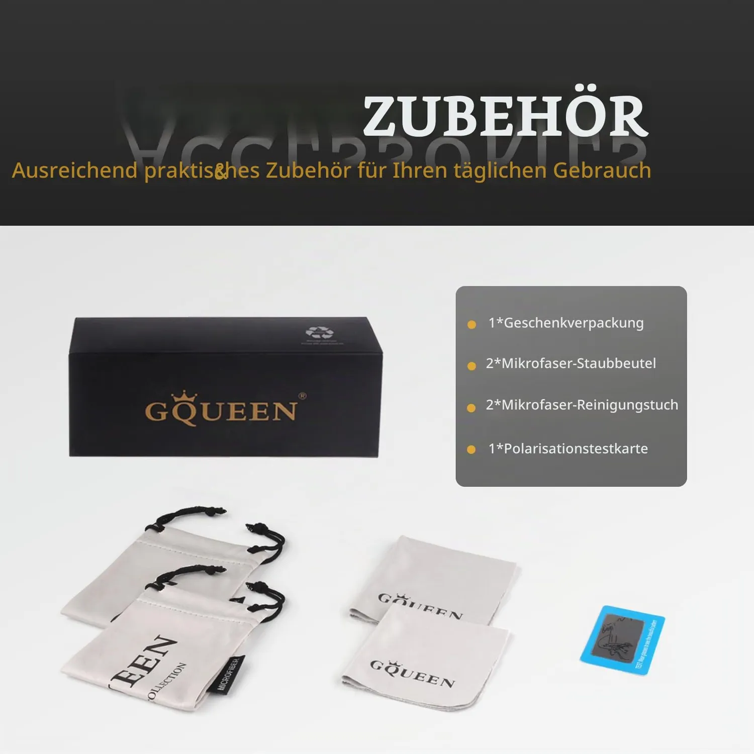 GQUEEN Retro 70s Piloten Sonnenbrille 2er Set