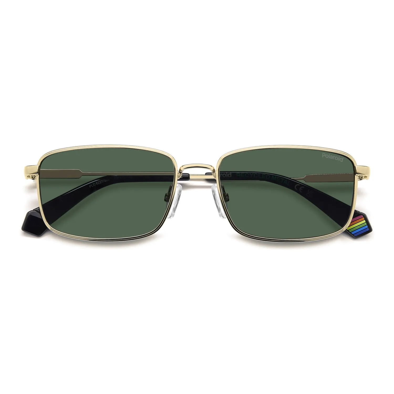Polaroid PLD 6227/S/X Sonnenbrille Unisex Gold grün polarisiert
