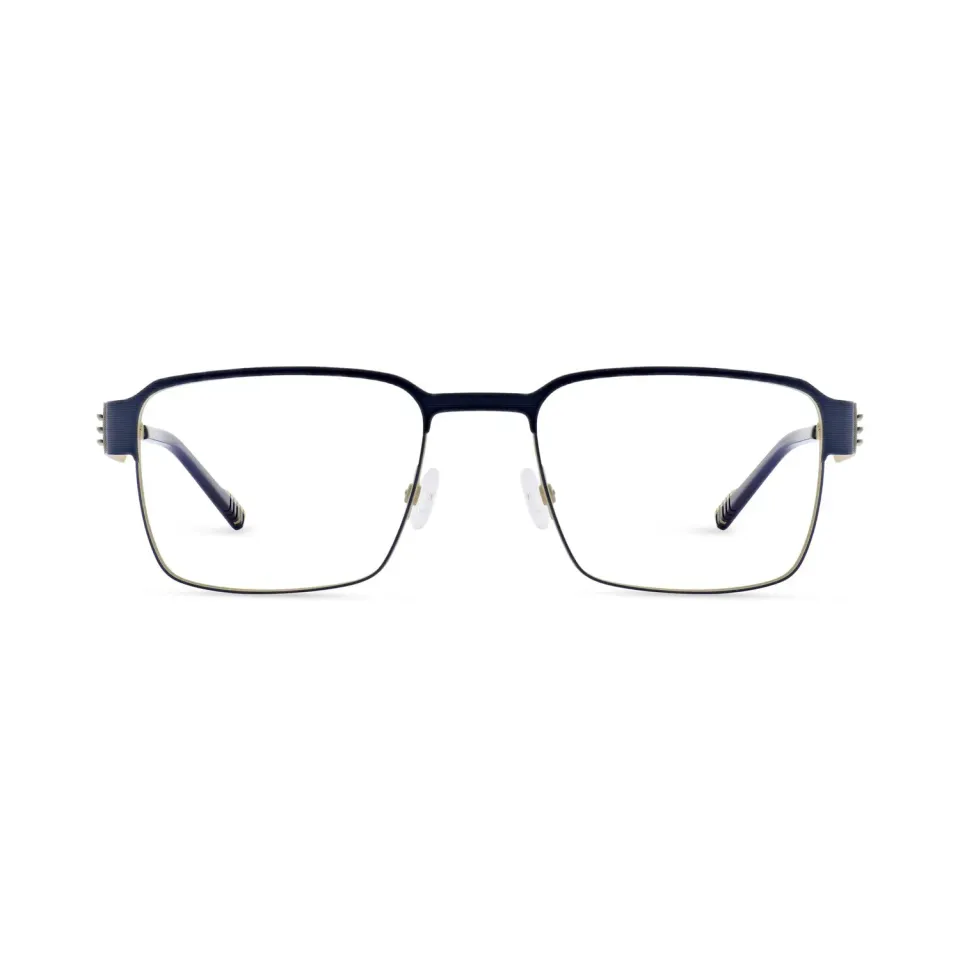 Morel Pythagore 2 Brille BM06 Edelstahl eckig