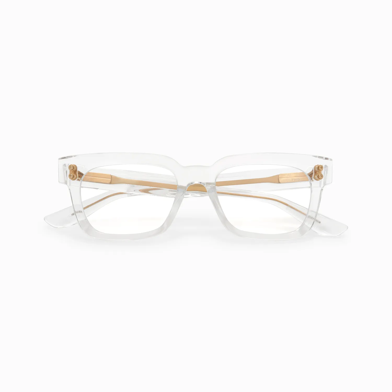 Akoni Delta Luna-Two Brille Crystal Clear