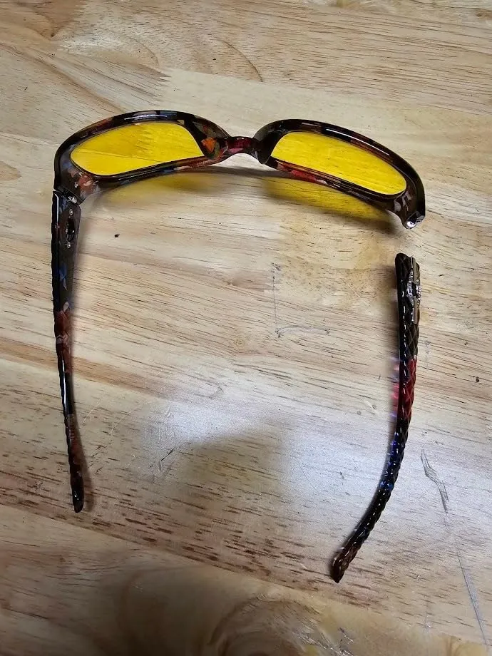 GQUEEN Damen Sonnenbrille Schwarz-Grau polarisiert