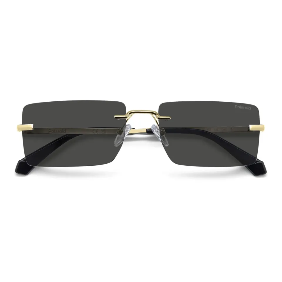 Polaroid PLD 6245/S Sonnenbrille gold randlos polarisiert