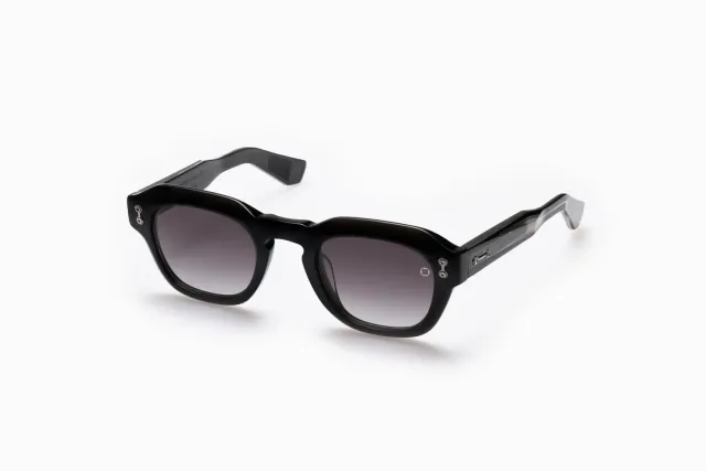 Akoni Optima Blaze Sonnenbrille Crystal Black 48