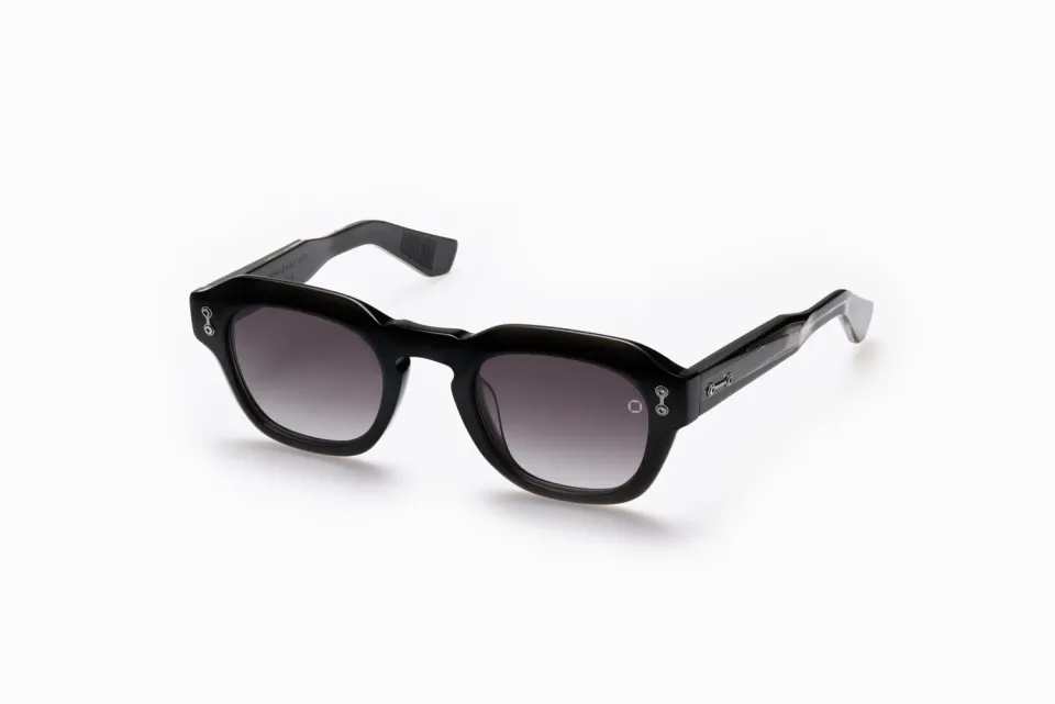 Akoni Optima Blaze Sonnenbrille Crystal Black 48