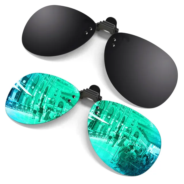 GQUEEN JP94 Clip-On Sonnenbrille polarisiert