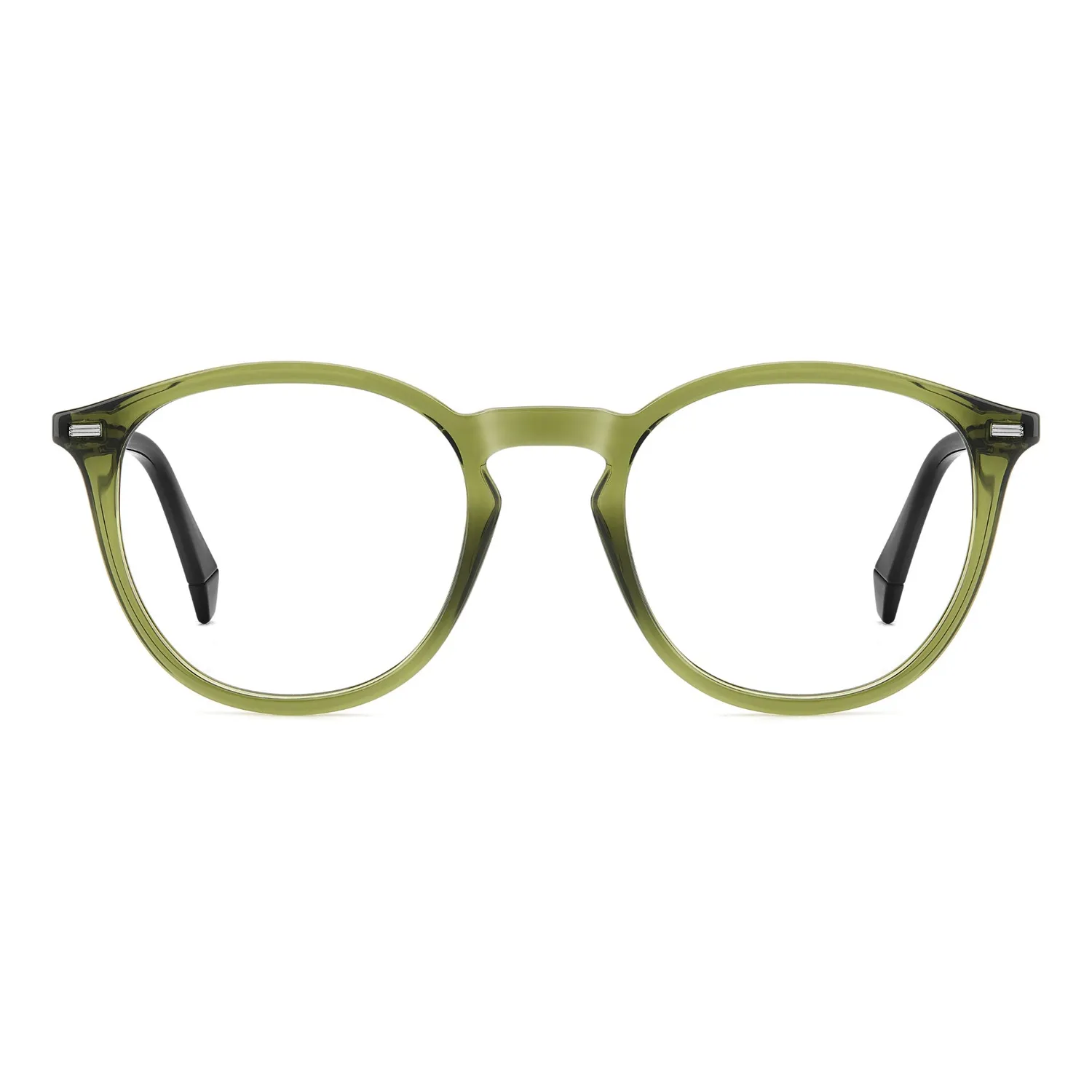 Polaroid PLD D562 Herrenbrille Havana eckig Metalldetail