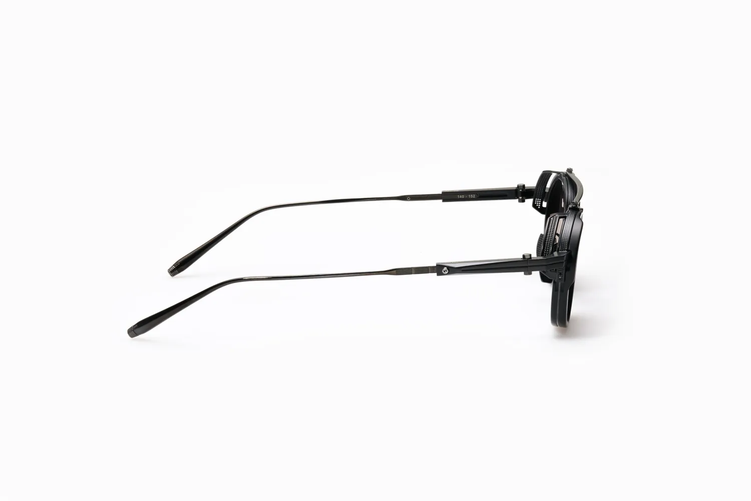 Akoni Optima Infinity Sonnenbrille mattschwarz Titan-Acetat