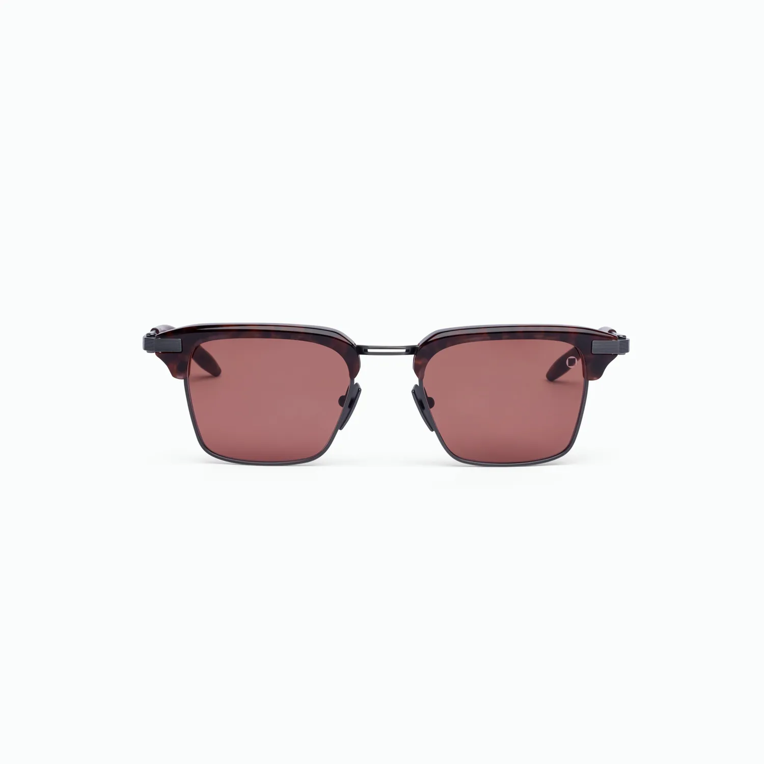 Akoni Horizon Euclid Sonnenbrille Brushed Gold Browline
