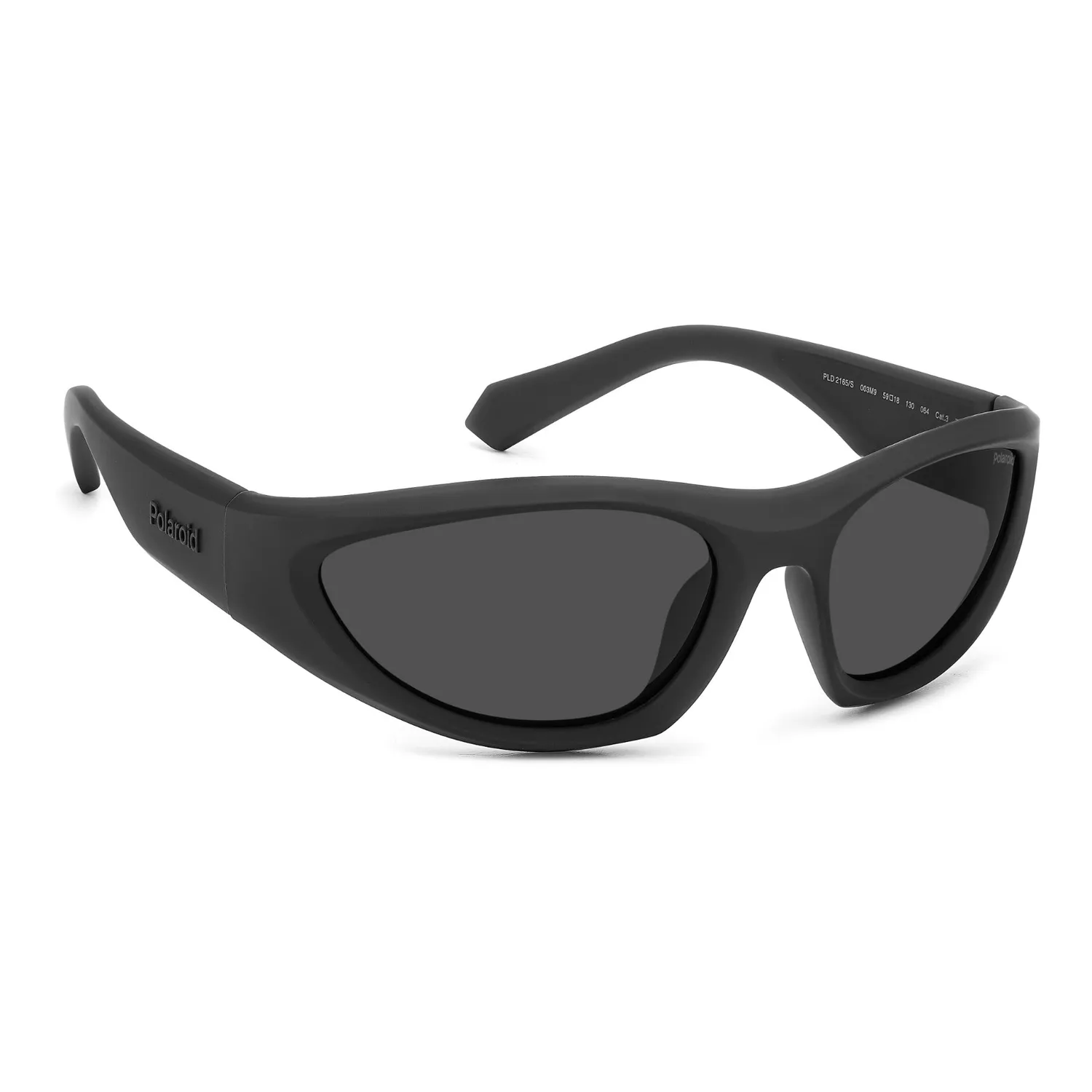 Polaroid PLD 2165/S Unisex-Sonnenbrille Schwarz Gummi