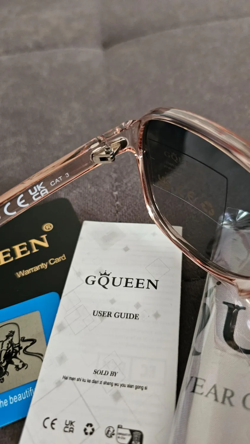 GQUEEN Retro 70s Piloten Sonnenbrille 2er Set