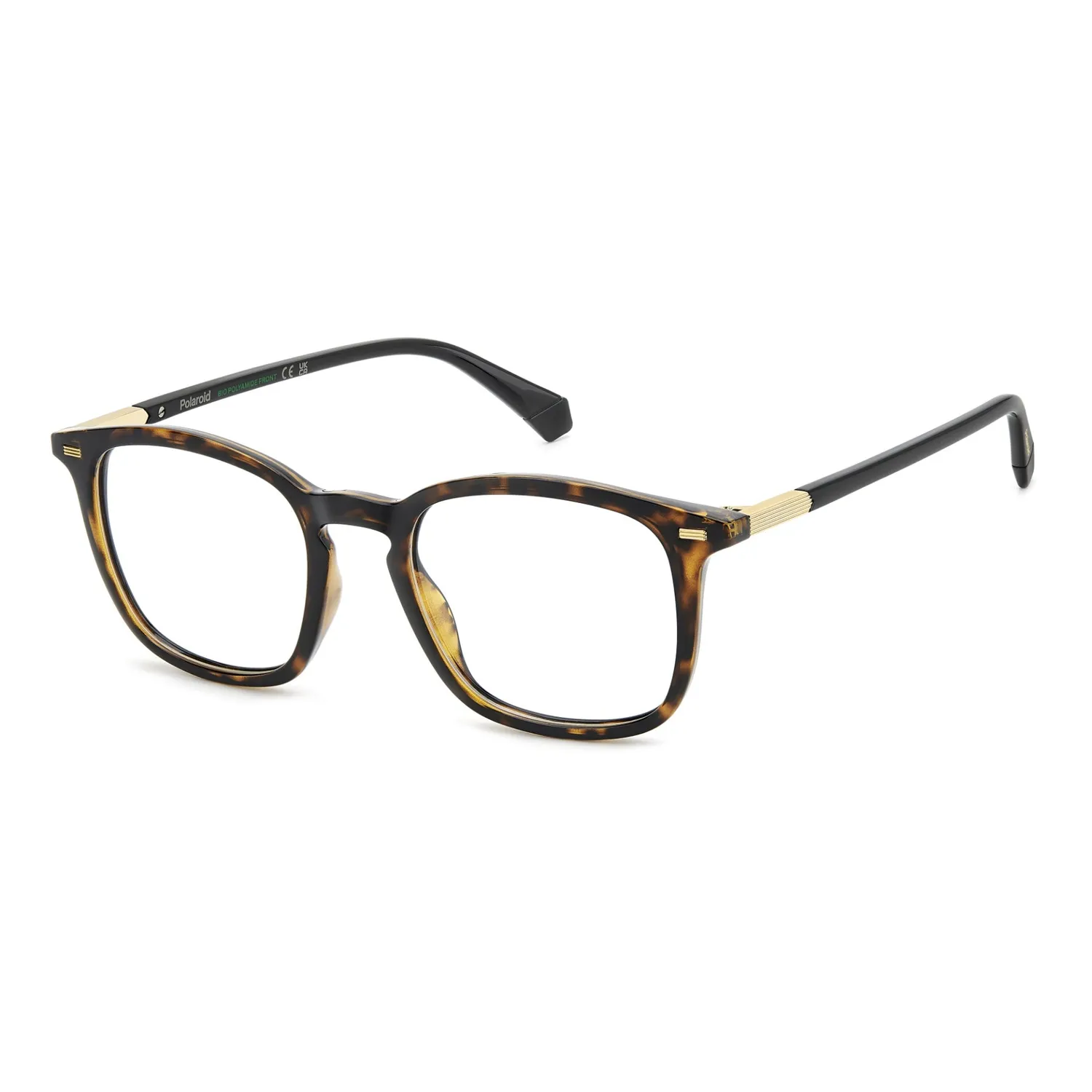 Polaroid PLD D563 Brille Havana Herren rechteckig