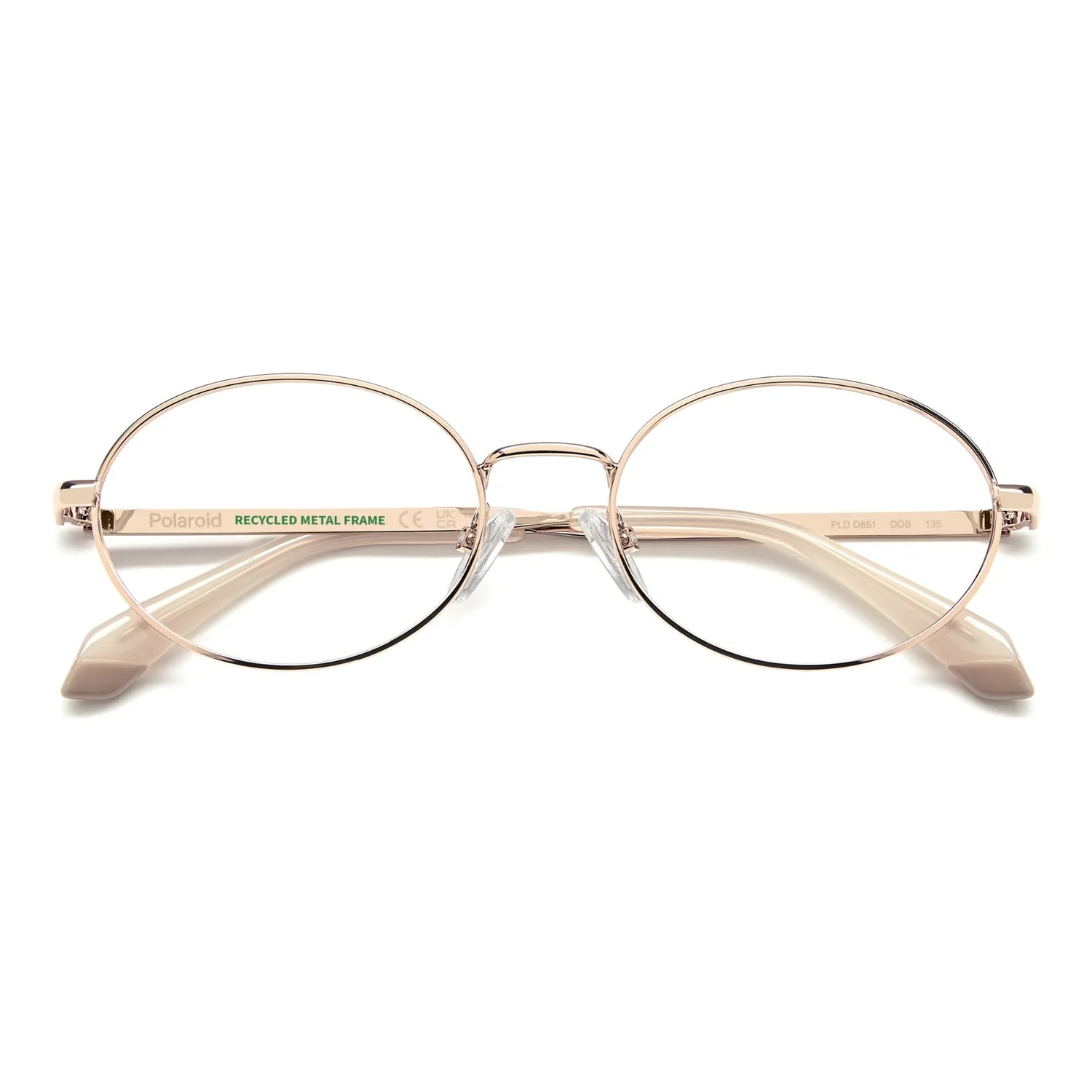 Polaroid PLD D851 Brille Palladium Black 51-17-135 leicht