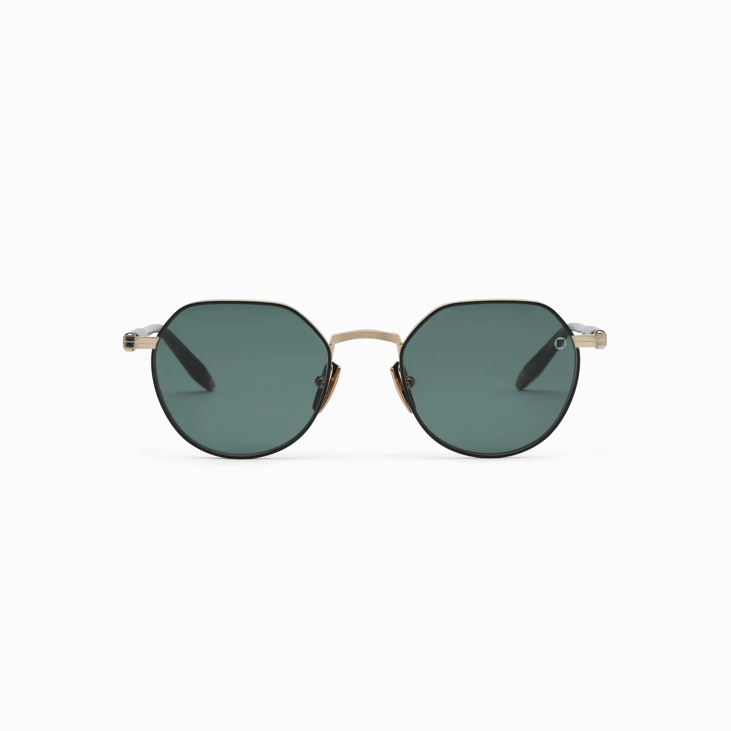 Akoni Themis Sonnenbrille Brushed Gold Pantos