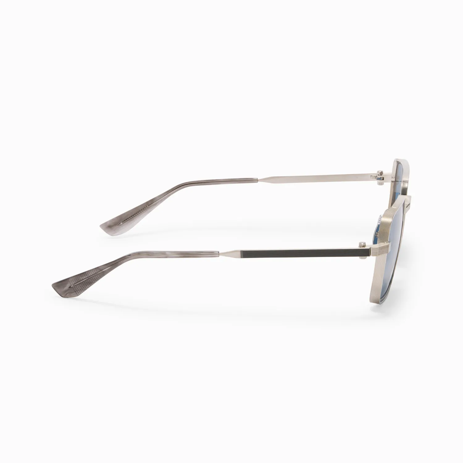 Akoni Optima Giano-Two Sonnenbrille Brushed Silver Titan