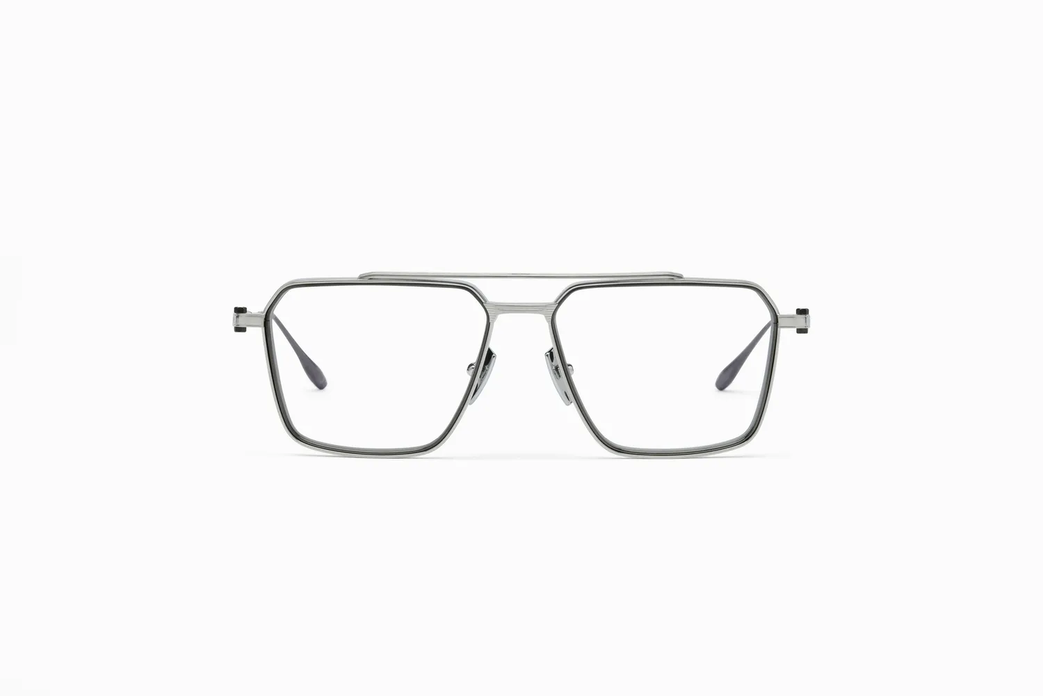 Akoni Optima Telesto Brille Brushed White Gold 53 Navigator