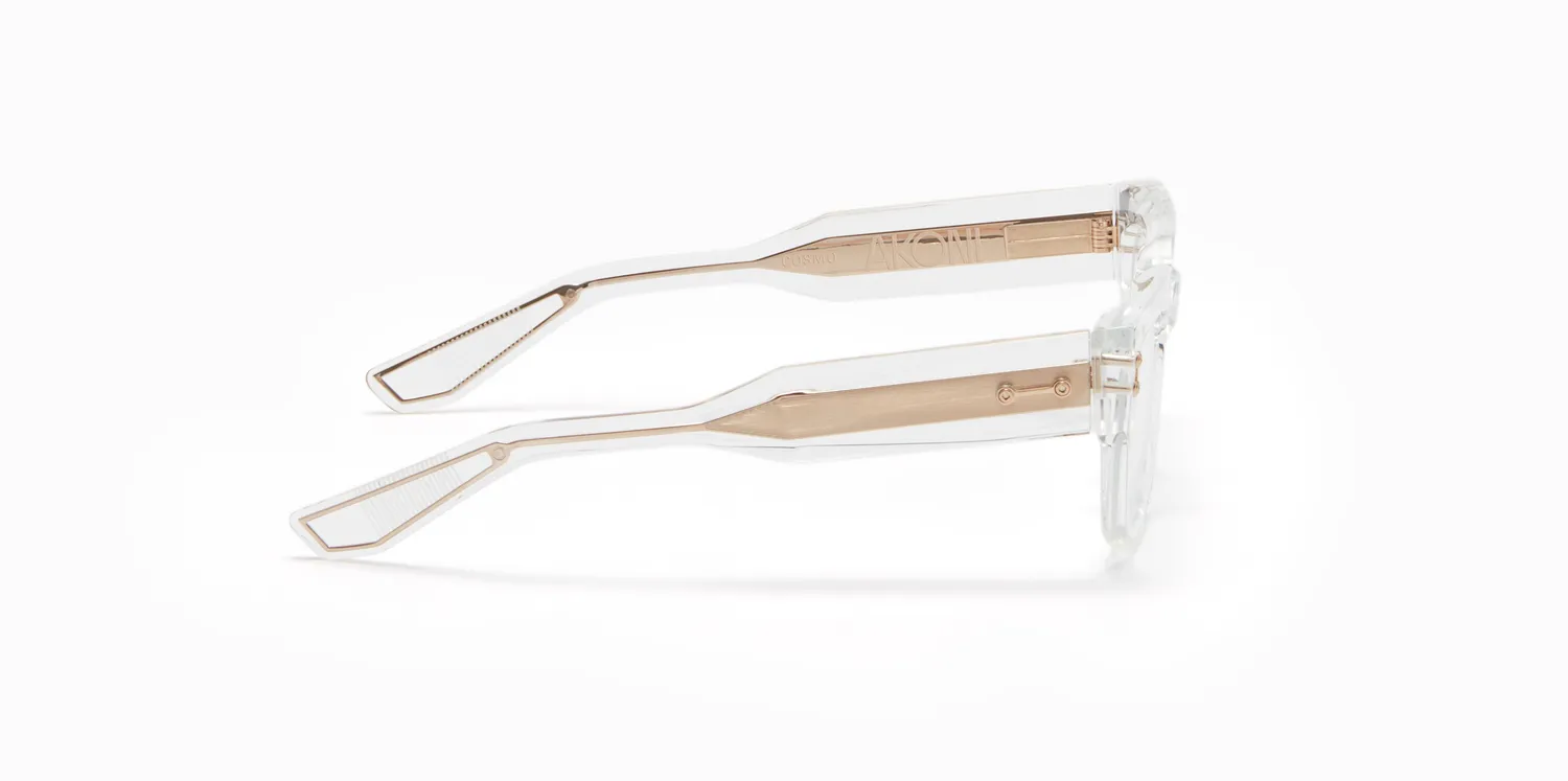 Akoni Optima Cosmo Rx Brille Green Swirl Acetat
