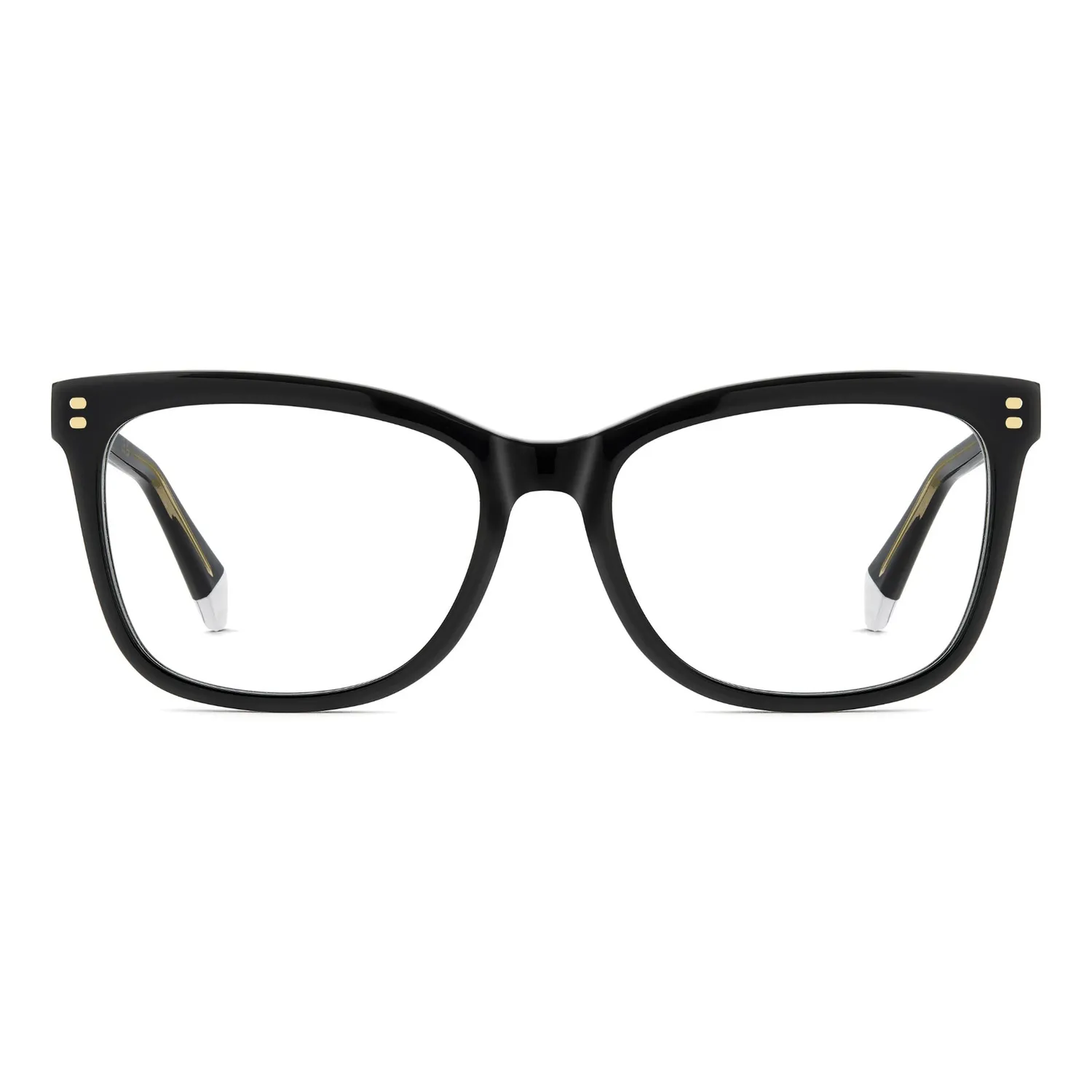 Polaroid PLD D586 Brille Havana eckig Flex-Scharnier